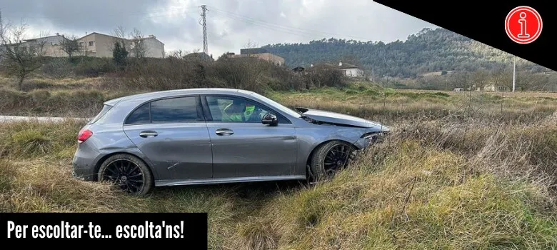 Detingut un home a Castellterçol per conduir begut i amb una ordre d’ingrés a presó