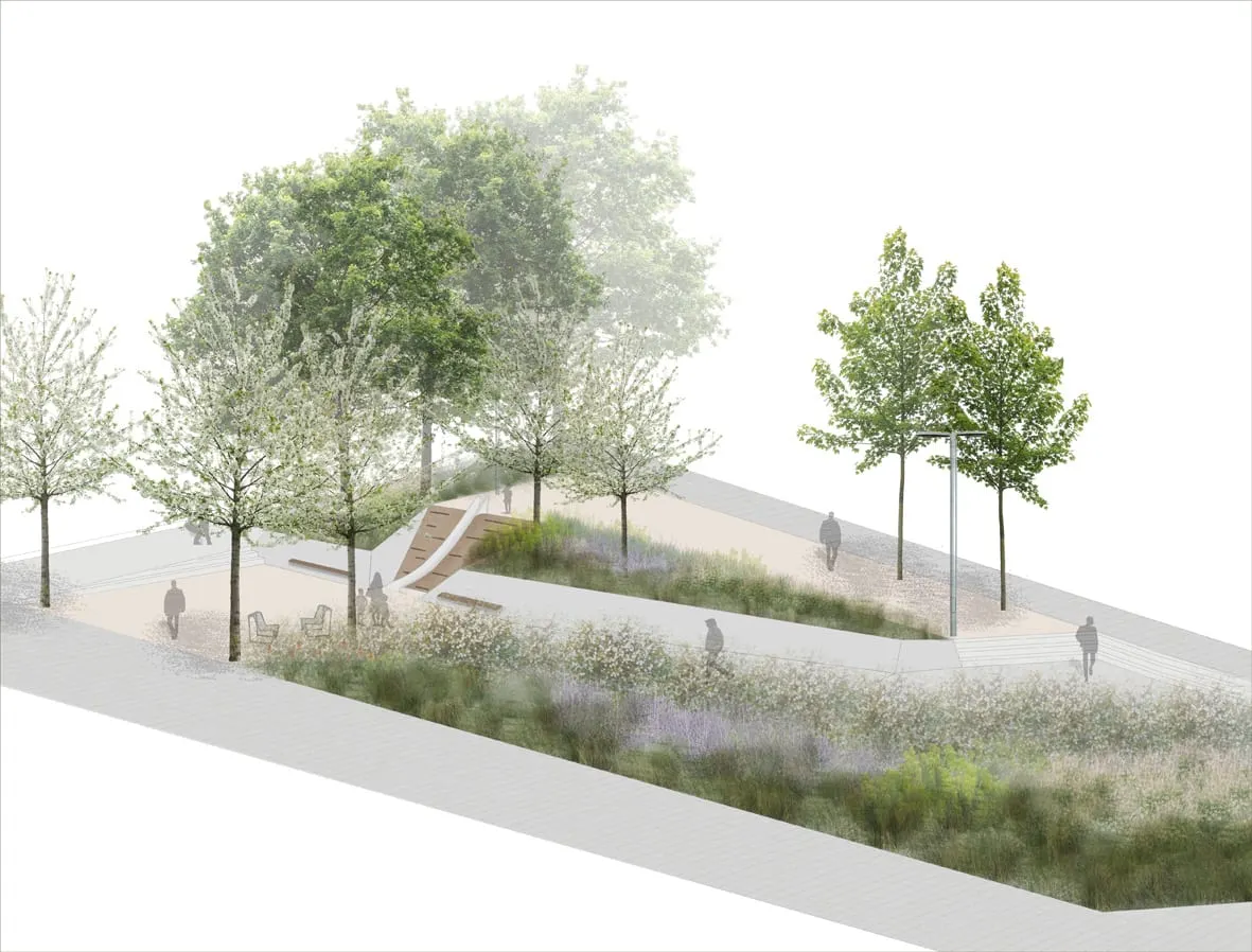 La Bolera tindrà una nova zona verda entre els carrers Buenos Aires, Santo Domingo, Moreño i Aparici