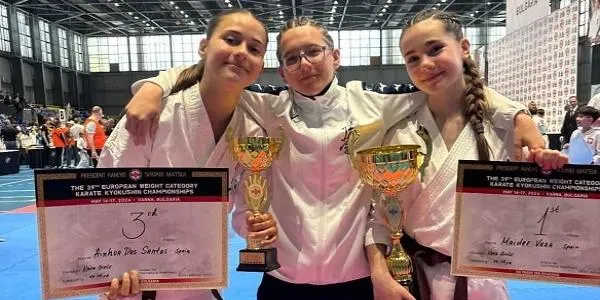 La poblenca Maider Vera es proclama campiona d’Europa en la modalitat de kata a Bulgària