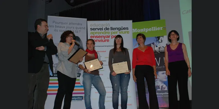 Tres alumnes de l'Institut Joan Brudieu guanyen el Concurs 'Cap France'