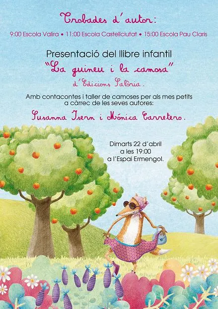 Presentació del llibre infantil 'La guineu i la camosa'