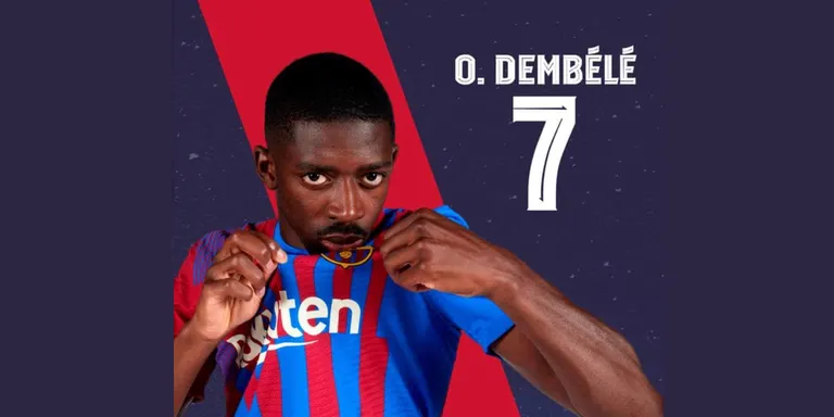 Osumane Dembélé canvia de dorsal