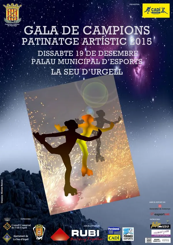 La Seu acollirà la Gala de Campions de Patinatge Artístic de Catalunya
