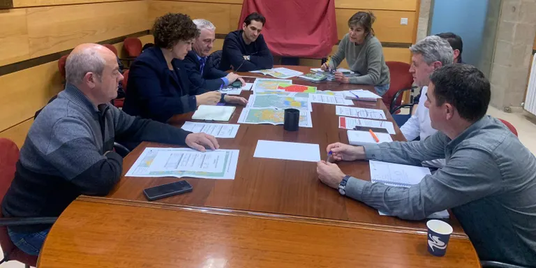 El Consell Comarcal acull una reunió per abordar el futur del sector forestal