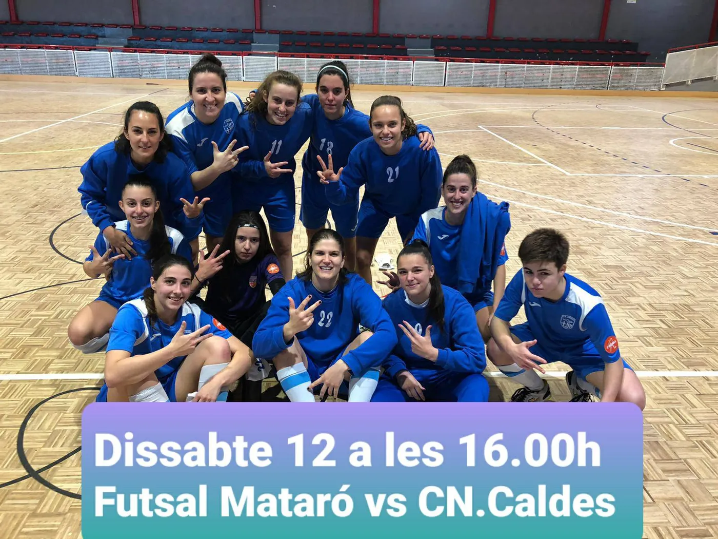 El femení de futbol sala recupera la segona posició