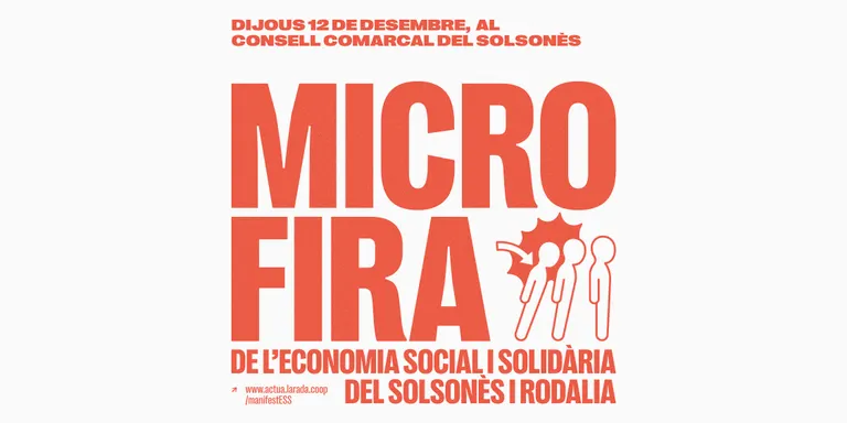 El Solsonès celebra aquest dijous la primera Micro Fira d'Economia Social i Solidària