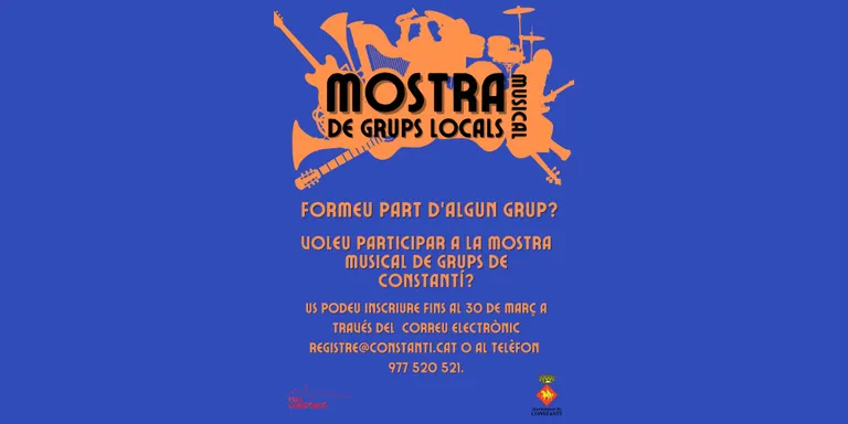 S’obren les inscripcions per participar de la 2a Mostra de Música Local