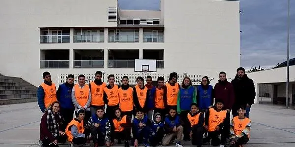 FutbolNet de la Fundació del FC Barcelona ofereix un nou mètode pedagògic a Torredembarra
