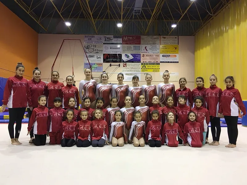 Comença la competició oficial per als gimnastes rubinencs / Foto: GAER