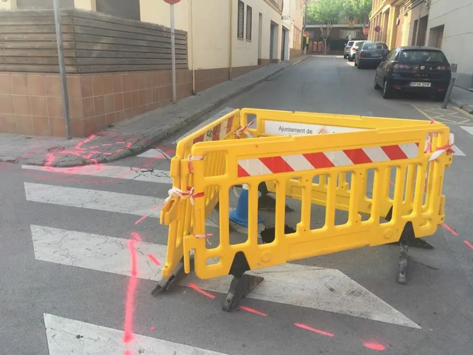 Des del 7 de maig, obres d’urgència al Torrent del Porxo i al carrer Alsina