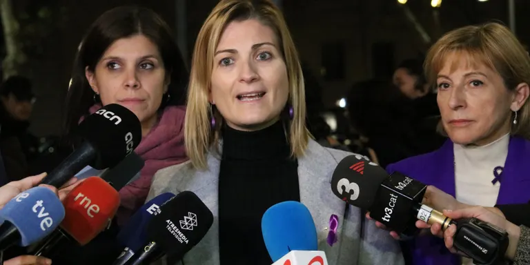 ERC, PSC, Junts i comuns es comprometen a "continuar treballant" per "erradicar" la "xacra de la violència masclista"