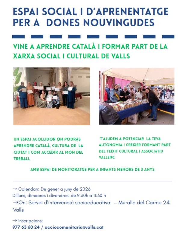 Nova edició del projecte Espai de coneixença, adreçat a dones nouvingudes
