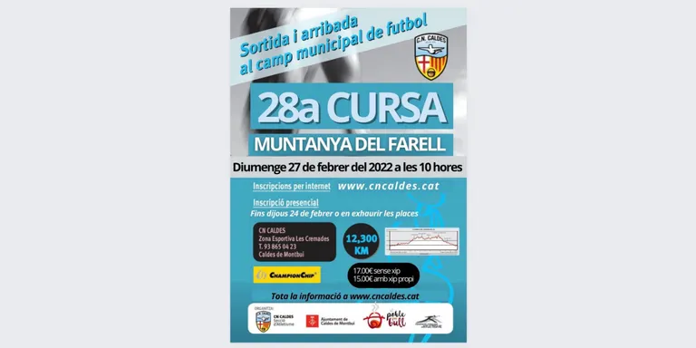 Torna la Cursa Muntanya del Farell després de tres anys, amb més de 400 participants