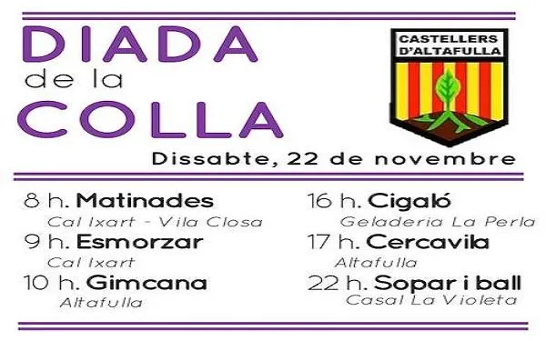 La Gran Diada del dissabte posa el punt i final a la temporada dels Castellers d’Altafulla