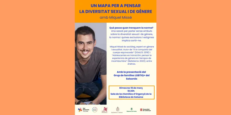 El SAI del Solsonès organitza una xerrada sobre la diversitat sexual i de gènere