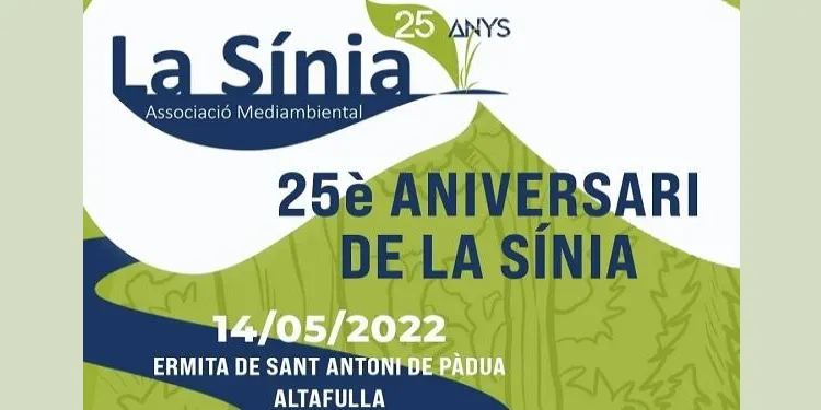 L’Associació Mediambiental La Sínia celebra el 25è aniversari aquest dissabte amb un programa replet d’activitats per a infants i adults
