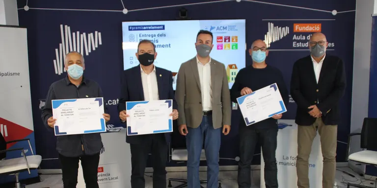 Premien l'Ajuntament de la Cellera de Ter per un projecte de repoblació i arrelament al territori