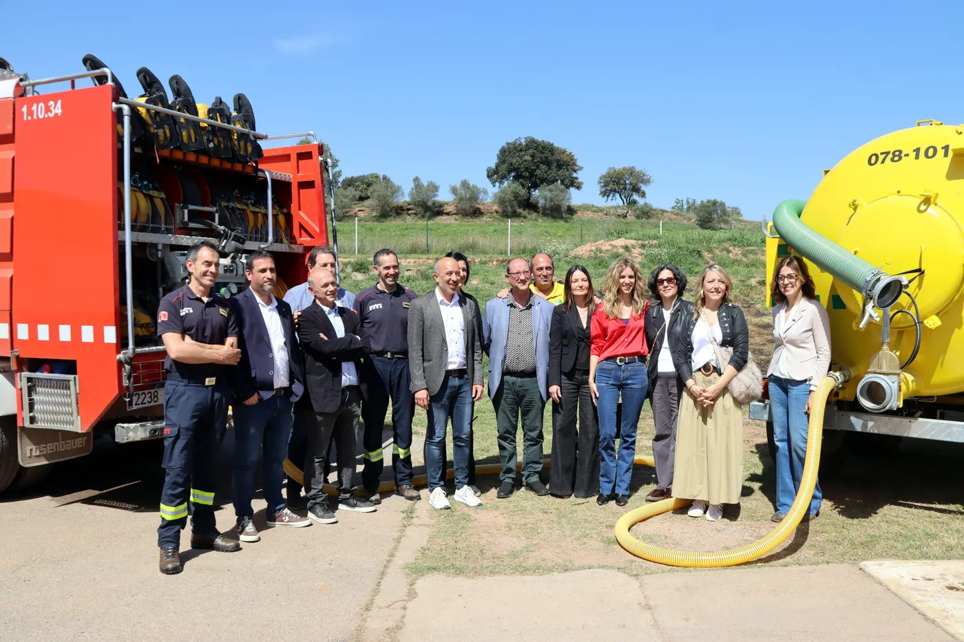 Les ADF del Solsonès reben 144.000 euros per renovar vehicles i cisternes d'aigua