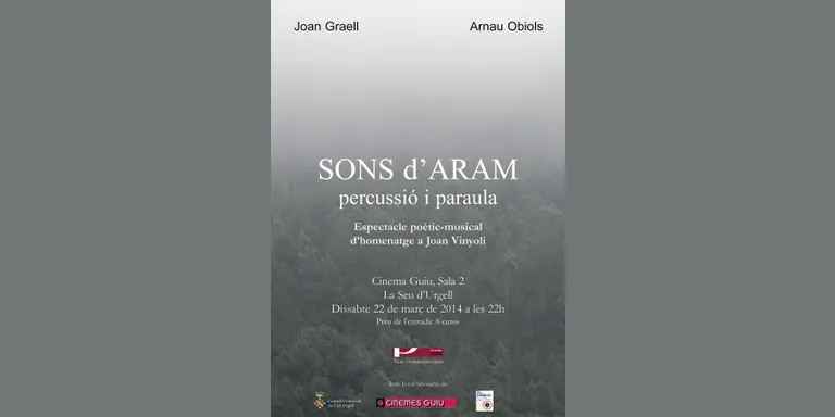 Joan Graell i Arnau Obiols proposen l'espectacle conjunt 'Sons d'Aram'