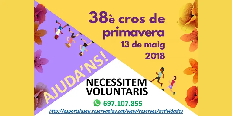Demanen la incorporació de més voluntaris per al Cros de Primavera
