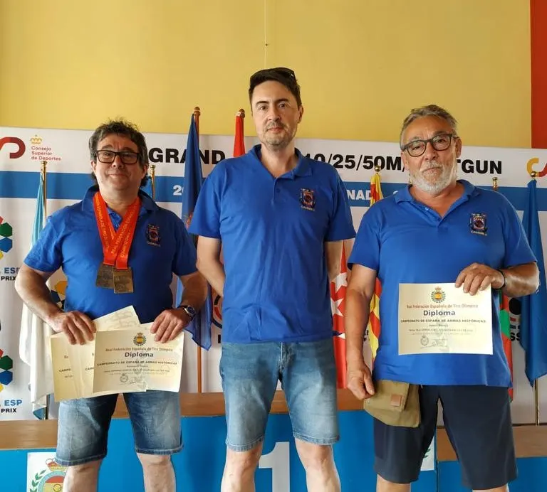 Bons resultats dels tiradors del Club de Tir Olímpic Cambrils al Campionat d’Espanya d’Armes Històriques
