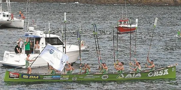 GO FIT HONDARRIBIA SE ADJUDICA EL CAMPEONATO DE GIPUZKOA DE TRAINERAS EN MUTRIKU