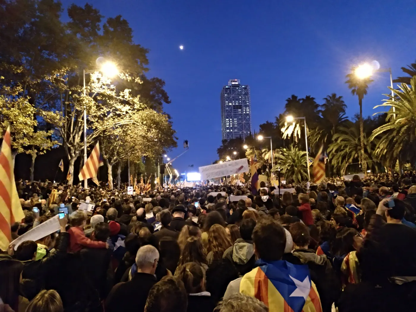 El Maresme omple autocars per assistir a la manifestació de l'11N de Barcelona
