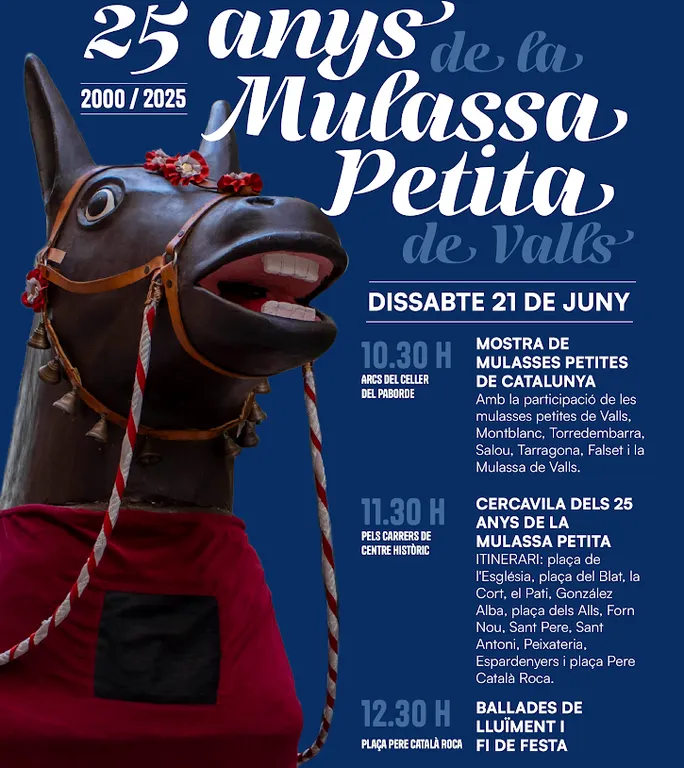 La Mulassa petita commemora el 25è aniversari