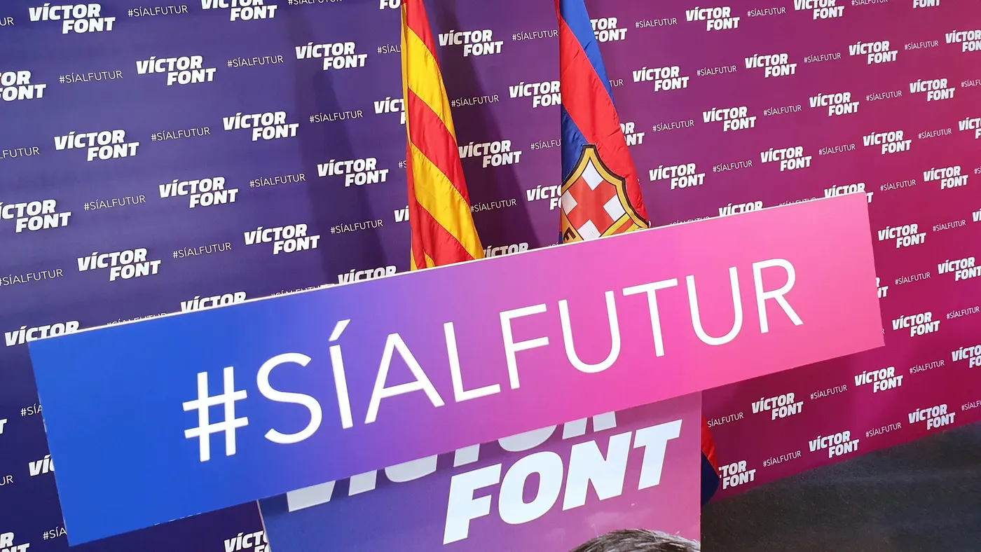 Eleccions del Barça: Víctor Font jura no convertir el Club en una SAD