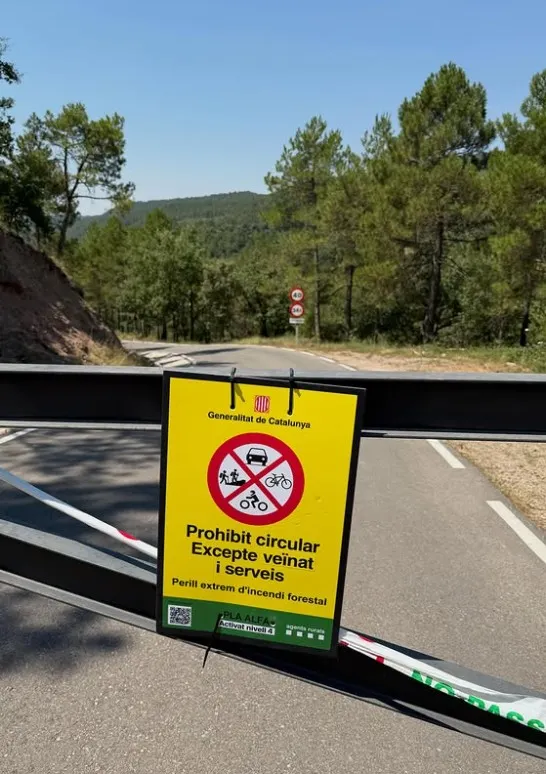 El retorn de bona part del Solsonès al nivell 4 del Pla Alfa fa tancar els accessos a la Ribera Salada i el pantà de Sant Ponç