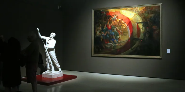 El MNAC suma tres noves sales dedicades a l'art durant la Guerra Civil i exposa 108 peces de 43 artistes