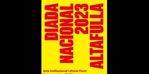 Altafulla celebrarà la Diada a casa i també a la manifestació de Barcelona