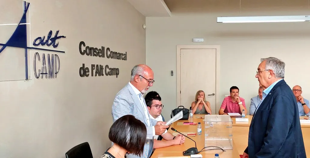 Mateu Montserrat és reelegit com a president del Consell Comarcal de l’Alt Camp
