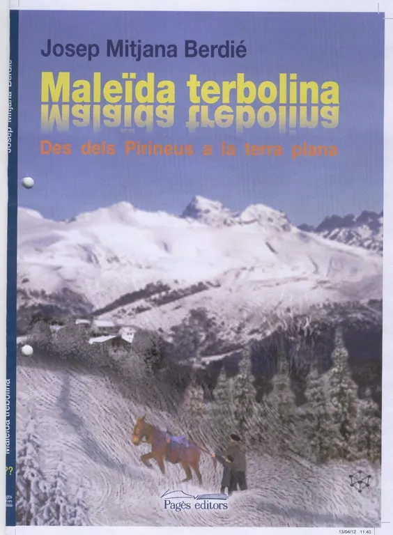 Josep Mitjana presenta a la Seu el llibre 'Maleïda terbolina'