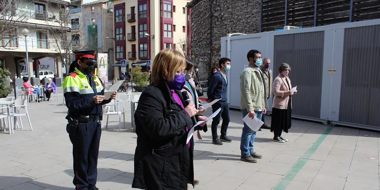 La Seu d'Urgell se suma al 8-M amb l'acte institucional i una manifestació d'estudiants