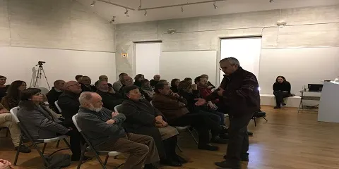 LA CONFERENCIA DE AYER EN ARMA PLAZA TRATÓ SOBRE AMBROSIO SASETA