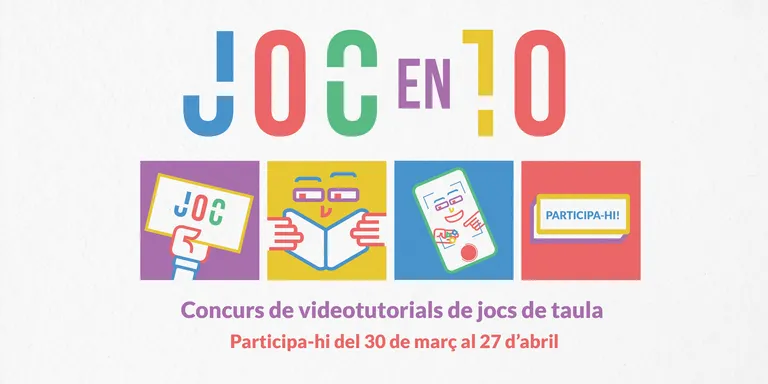 Galatea Llibres i Torrevisca de Cambrils participen al concurs de videotutorials del CPNL, Joc en 10