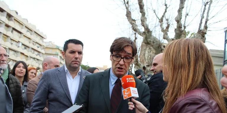 Salvador Illa, candidat pel PSC a les eleccions catalanes del 14F