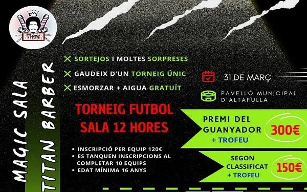 La ‘Magic Sala Titan Barber’ arriba aquest diumenge al Pavelló d’Altafulla