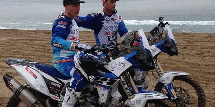 El pilot maresmenc, Joan Pedrero, competirà al Dakar d'enguany com a principal pilot de Yamaha