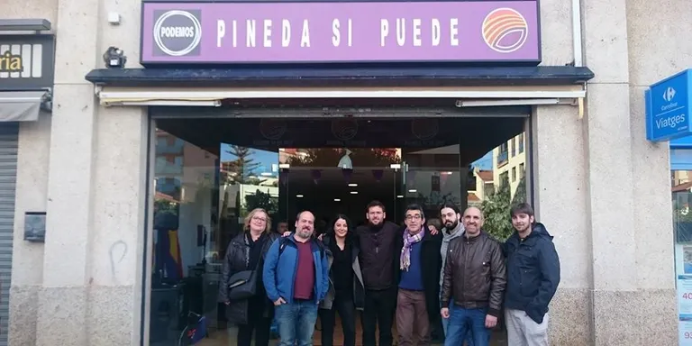 Pineda Sí Pot i el cercle Podem Pineda inauguren la seva seu