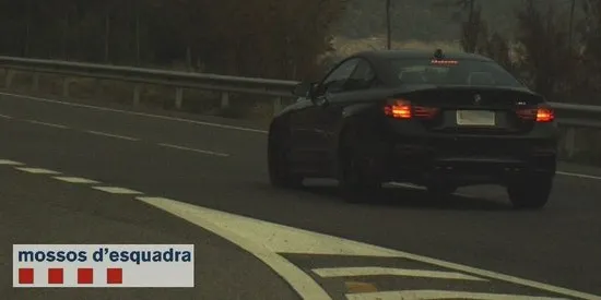 Enxampat un conductor circulant a 190 quilòmetres per hora a la C-14, a Peramola