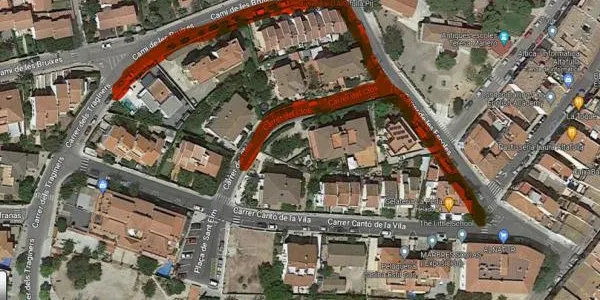 Tall de subministrament d'aigua, aquest dilluns entorn el Camí de les Bruixes i carrer de les Escoles d'Altafulla