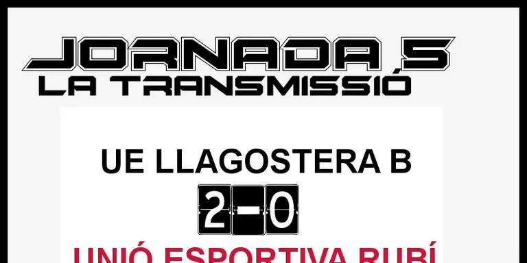 A PEU DE CAMP - JORNADA 5 - UE RUBÍ