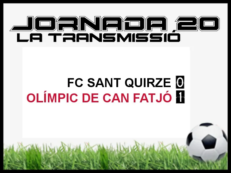A PEU DE CAMP - JORNADA 20 dissabte