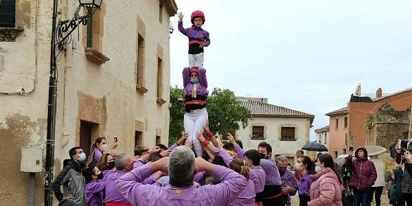 La pluja obliga els Castellers d'Altafulla a ajornar la pujada del pilar a aquest dissabte