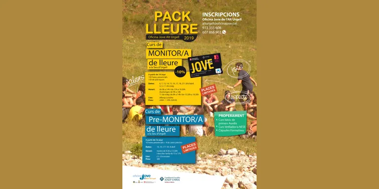 L’Oficina Jove de l’Alt Urgell torna a oferir cursos de monitor i de premonitor de lleure