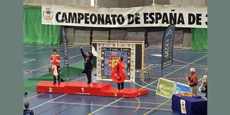 La vespellenca Maria Pitarch assoleix dos ors en el Campionat d’Espanya de 3D en Sala