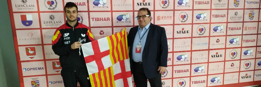 Agustí Macip, nou president de la Federació Catalana de Tenis Taula