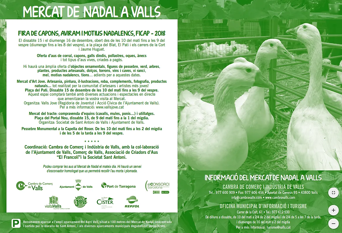 Fira d’aviram i motius nadalencs – FICAP 2018